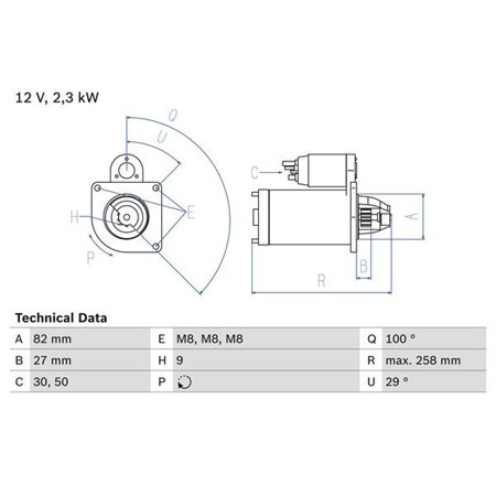 0 986 018 950 Start BOSCH