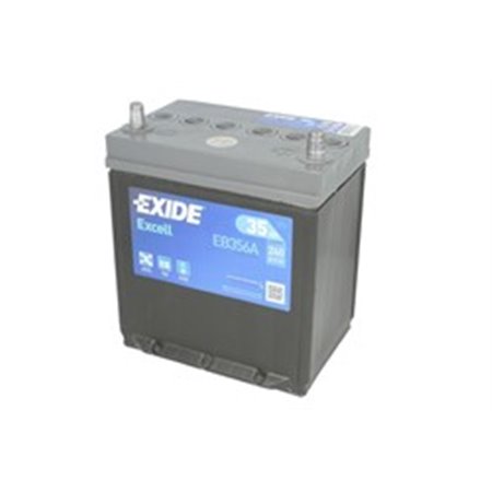 EB356A Batteri EXIDE 12V 35Ah/240A EXCELL (R+ jis) 187x127x220 B1 (start