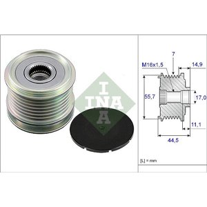 535 0042 10 Generaatori rihmaratas sobib: MERCEDES C (CL203), C (W203), C T M