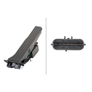 6PV010 946-011 Accelerator pedal fits: AUDI A3, R8, R8 SPYDER, TT; SEAT LEON; SK