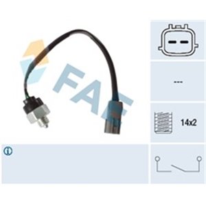 FAE40988 Light switch reversing fits: MAZDA 2, 3, 323 F VI, 323 S VI, DEMI