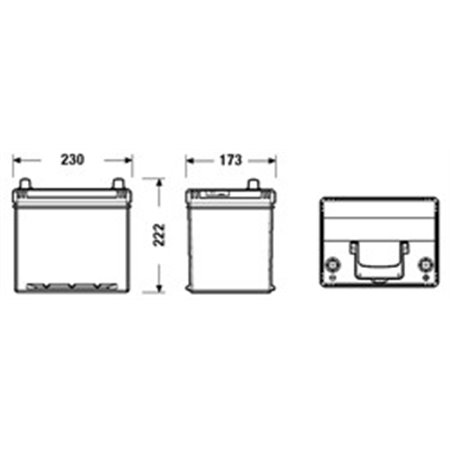 EB604 Starter Battery EXIDE