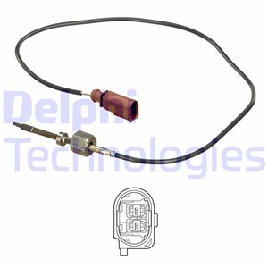 TS30252 Exhaust gas temperature sensor (after dpf) fits: AUDI A4 B8 VW C