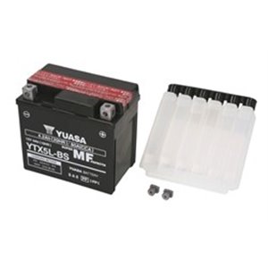 YTX5L-BS YUASA Battery AGM/Dry charged with acid/Starting (limited sales to cons