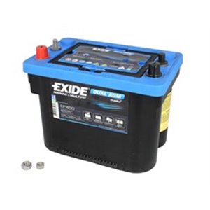 EP450 Battery EXIDE 12V 50Ah/750A DUAL AGM; MARINE/RV (L+ standard term