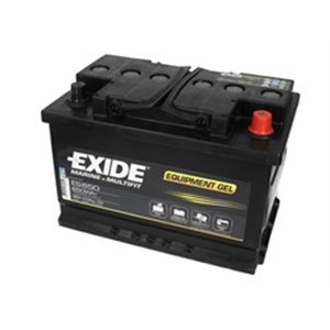ES650 Battery EXIDE 12V 56Ah/460A EQUIPMENT; GEL/ŻEL; MARINE/RV (R+ sta