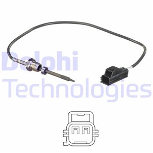 TS30149 Датчик, температура выхлопных газов DELPHI - Top1autovaruosad