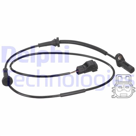 SS20489 ABS sensor rear R fits: VOLVO XC90 I 2.4D 4.4 06.02 12.14