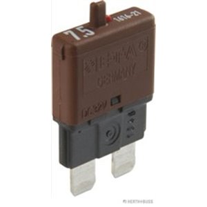 50295901 Fuse (1pcs, rated current: 7,5A, length: 6mm) Automatic; standard