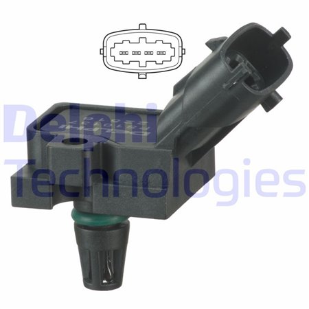 PS10137 Sensor, intake manifold pressure DELPHI