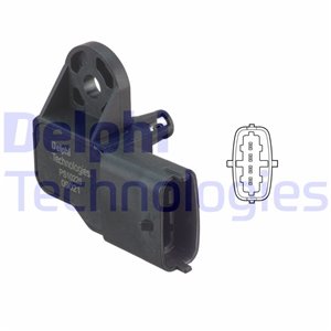 PS10226 Intake manifold pressure sensor fits: FIAT 500, 500 C, 500L, 500X