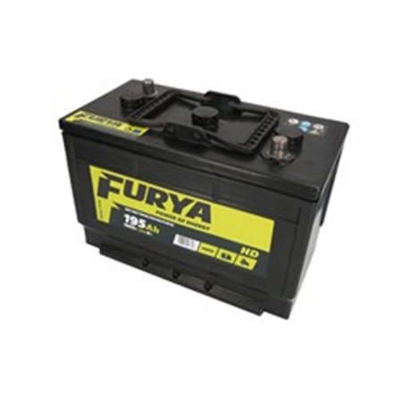 BAT195/1000R/6V/HD/FURYA Batteri 6V 195Ah/1000A AGRO HD (R+ Standardterminal) 336x175x23