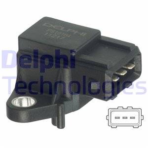 PS10164 Sensor, intake manifold pressure DELPHI - Top1autovaruosad