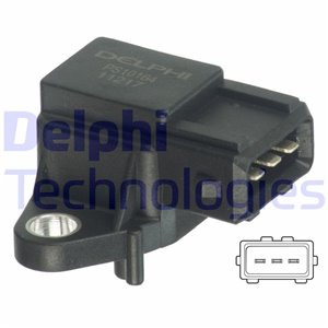 PS10164 Intake manifold pressure sensor (3 pin) fits: BMW 1 (E81), 1 (E87