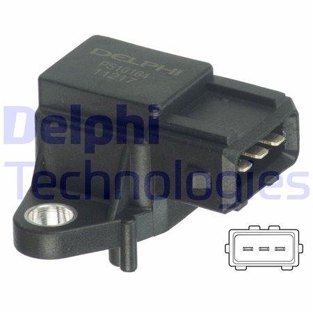 PS10164 Sensor, intake manifold pressure DELPHI