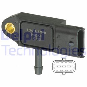 PS10228 Sensor, insugningsrörstryck DELPHI - Top1autovaruosad