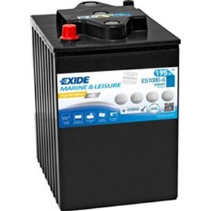 ES1000-6 Battery EXIDE 6V 190Ah/900A EQUIPMENT; GEL/ŻEL; MARINE/RV (R+ sta