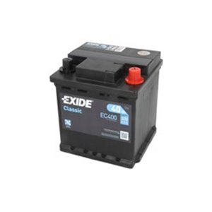EC400 Battery EXIDE 12V 40Ah/320A CLASSIC (R+ en) 175x175x190 B13 (star