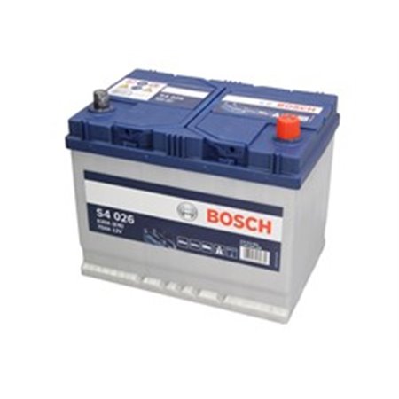 0 092 S40 260 Battery BOSCH 12V 70Ah/630A S4 (R+ 1) 260x173x225 B01 (starting)