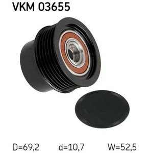 VKM 03655 Alternator pulley fits: VOLVO S60 II, S80 II, V60 I, V70 III, XC6