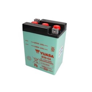 B38-6A YUASA Battery Acid/Starting YUASA 6V 13,7Ah R+ Maintenance 119x83x161mm