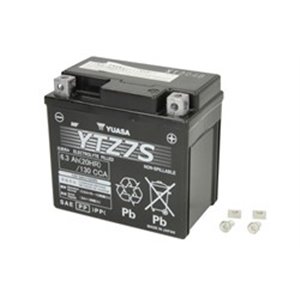 YTZ7S YUASA Battery AGM/Starting YUASA 12V 6,3Ah 130A R+ Maintenance free 113
