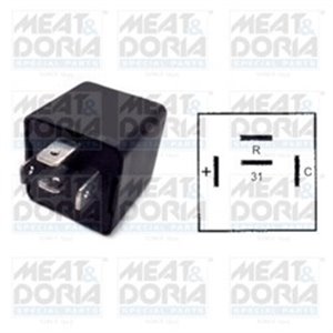 MD7242001 Traffic indicator breaker (12V) fits: FIAT CINQUECENTO, DUCATO, E