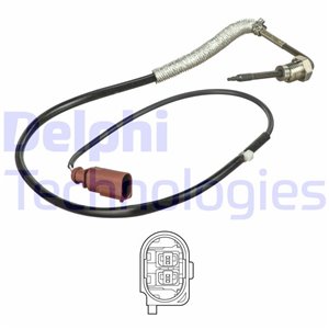 TS30152 Exhaust gas temperature sensor (before dpf) fits: AUDI A4 B7, A6 