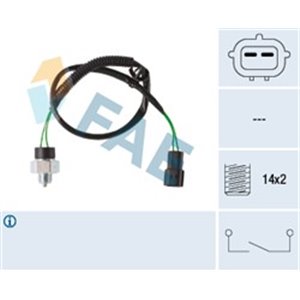 FAE41281 Light switch reversing fits: MAZDA 3, 323 F VI, 323 S VI, 5, 6, 6