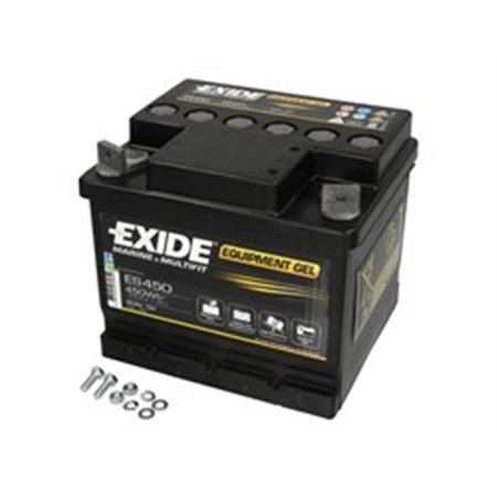 ES4500 Battery EXIDE 12V 40Ah EQUIPMENT GEL/ŻEL MARINE/RV (R+ flat   f