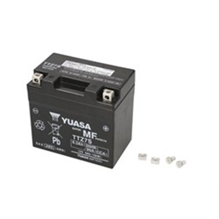 TTZ7S YUASA Batteri AGM/Torrladdat med syra/Start (begränsad försäljning till nackdelar