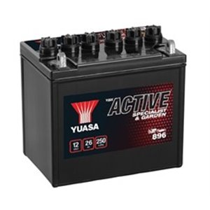 896 YUASA Battery Acid/Starting YUASA 12V 26Ah 250A L+ Maintenance free 187