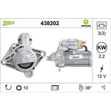 438202 Starter VALEO