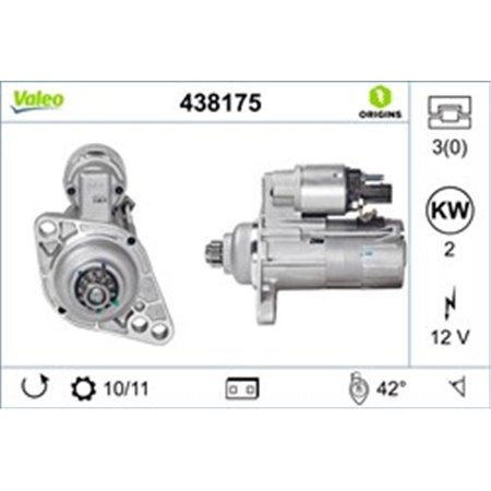 438175 Starter VALEO