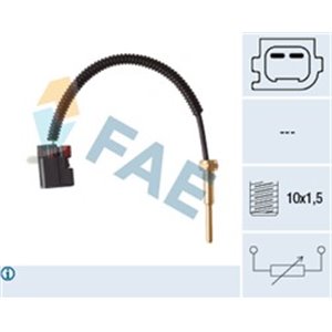 FAE32428 Coolant temperature sensor (number of pins: 2, grey) fits: FORD T