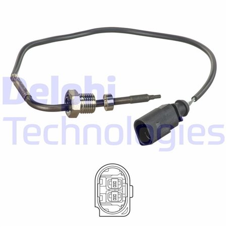 TS30140 Sensor, avgastemperatur DELPHI