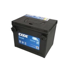 EB558 Battery EXIDE 12V 55Ah/620A EXCELL (L+ sae) 230x180x186 B9 (start