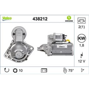 438212 Starter VALEO - Top1autovaruosad