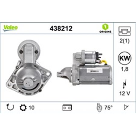 438212 Starter VALEO