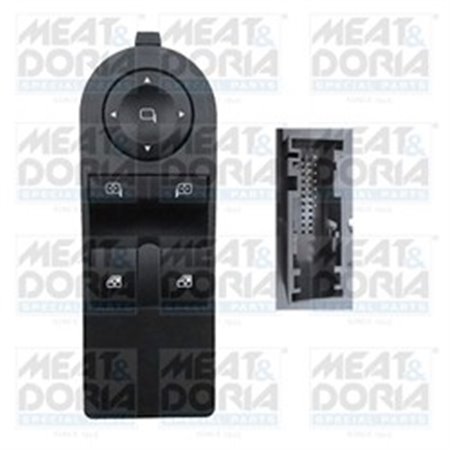 MD26393 Переключатель стеклолодъемника MEAT & DORIA 