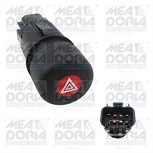 MD23636 Light switch emergency fits: VOLVO S60 II, S80 II, V60 I, V70 III