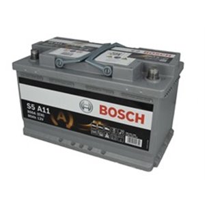 0 092 S5A 110 Battery BOSCH 12V 80Ah/800A START&STOP AGM (R+ 1) 315x175x190 B13