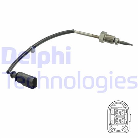 TS30251 Датчик, температура выхлопных газов DELPHI