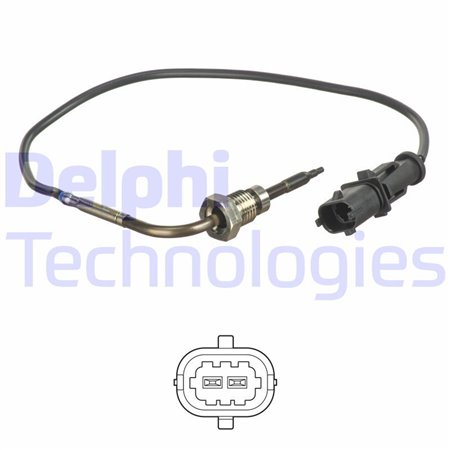 TS30170 Sensor, avgastemperatur DELPHI