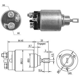 940113050012 Magnetlülitus,starter MAGNETI MARELLI - Top1autovaruosad