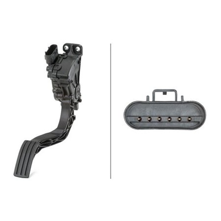 6PV 010 946-151 Sensor, accelerator pedal position HELLA