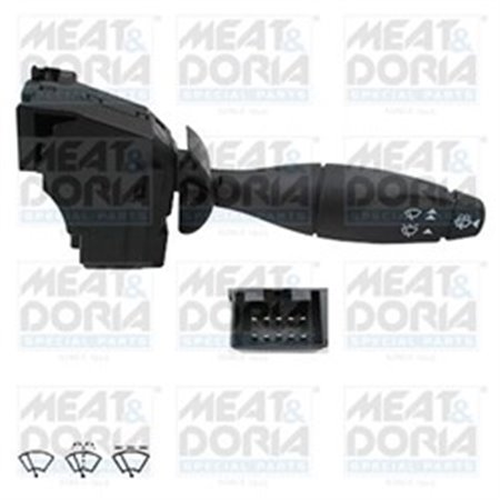 MD23553 Combined switch under the steering wheel (wipers) fits: FORD TRAN