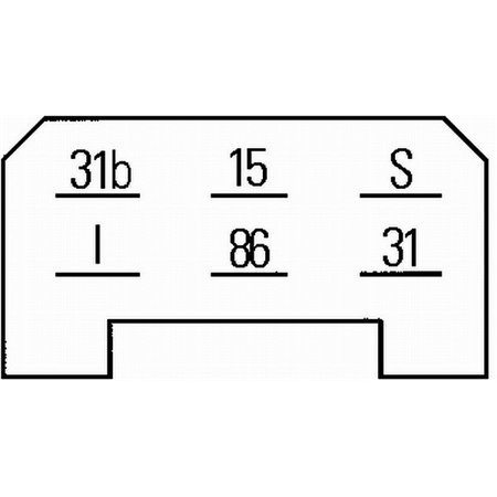 5WG 002 450-291 Relay, wipe/wash interval HELLA