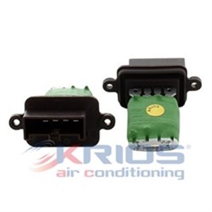 MDK109001 Air blower regulation element (resistor) fits: AUDI 80 B4; FIAT I