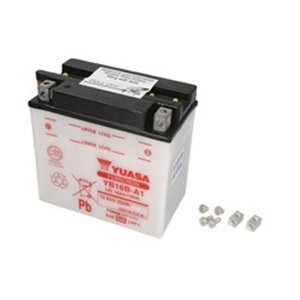 YB16B-A1 YUASA Battery Acid/Starting YUASA 12V 16,8Ah 207A L+ Maintenance 160x90